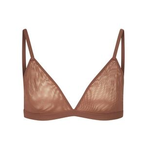 Skims Mesh Triangle Bralette - Jasper (XS) 🔥🛍